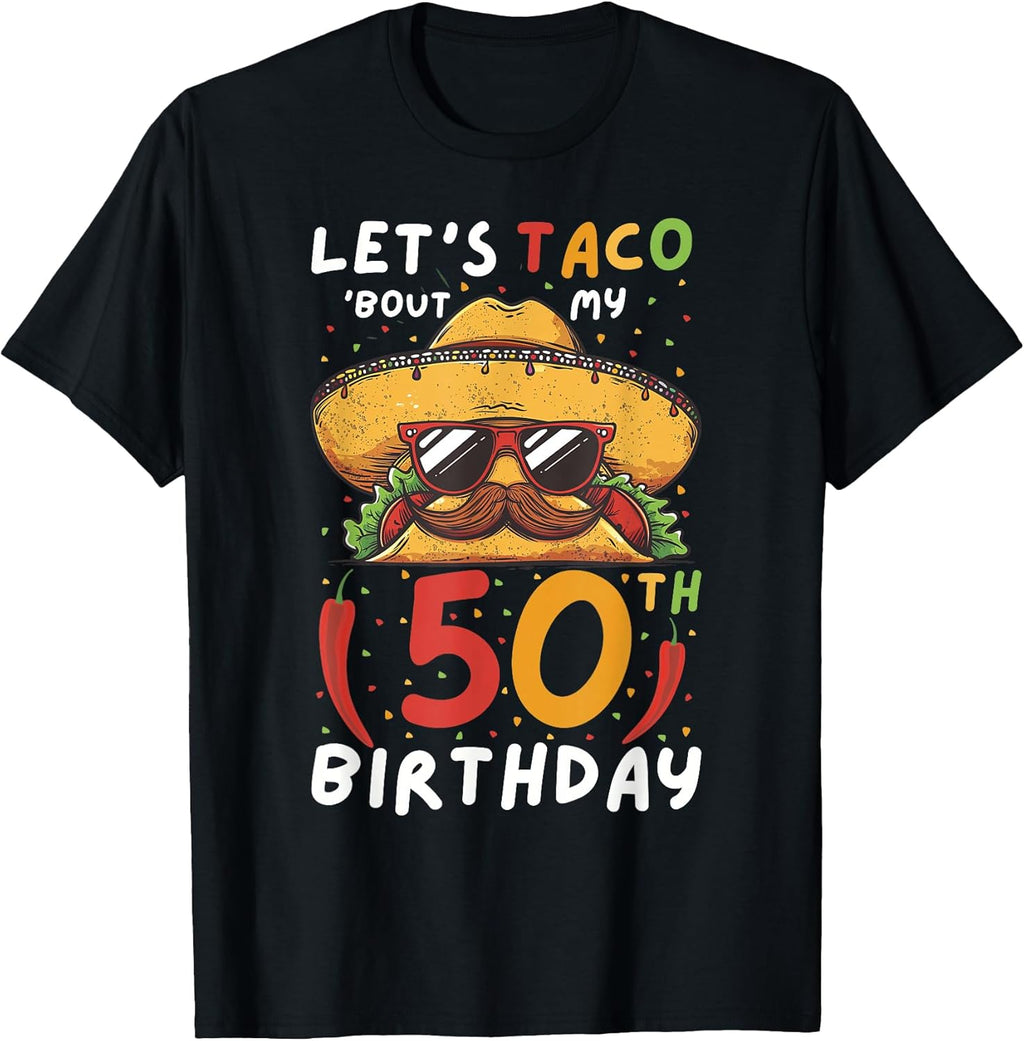 Funny mexican 50th birthday cinco de mayo taco