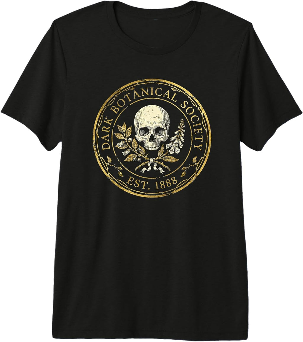 Poison Garden Society Badge, Dark Botanical Club Premium Tri-Blend T-Shirt