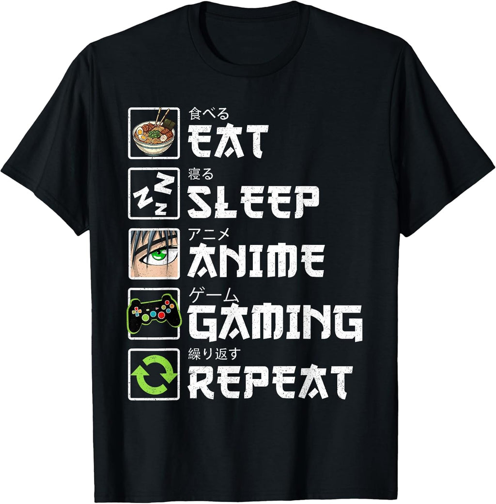 Kawaii Anime Gaming Funny Video Gamer Boys Girls