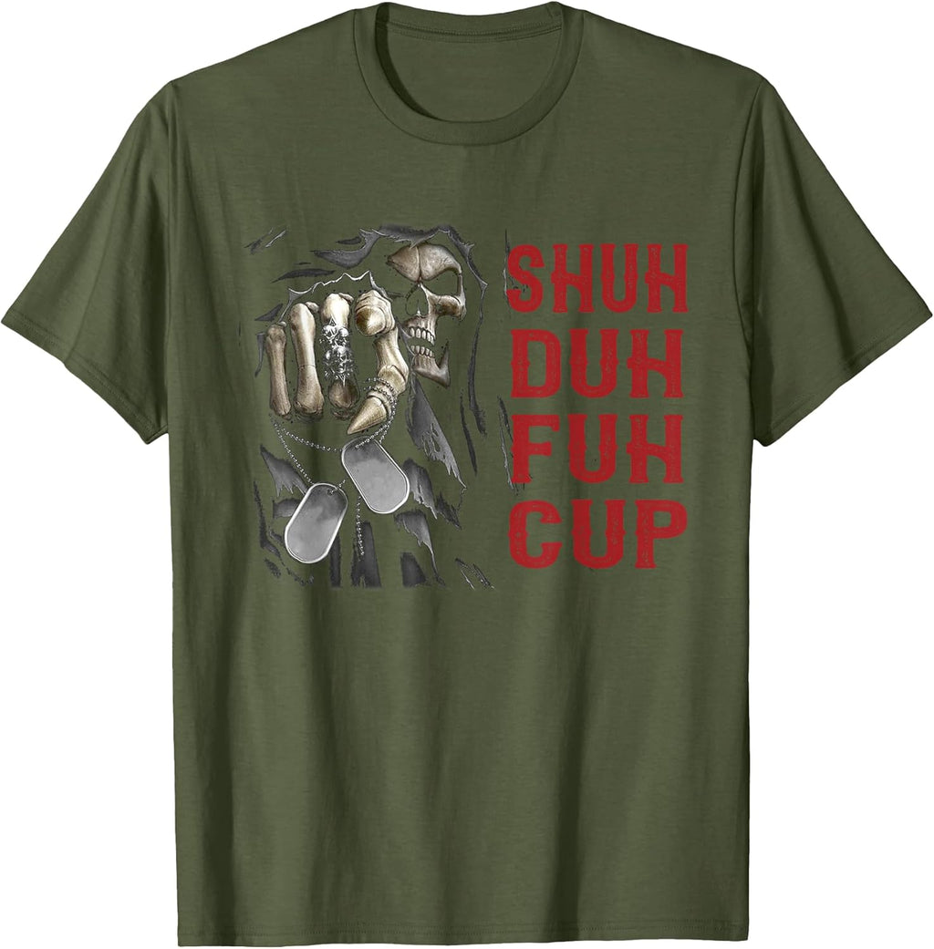 Shuh duh fuh cup grim reaper Funny gift by hari