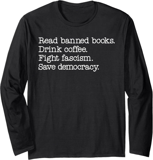 Shirt Fight Fascism T Shirt Save Democracy TShirt