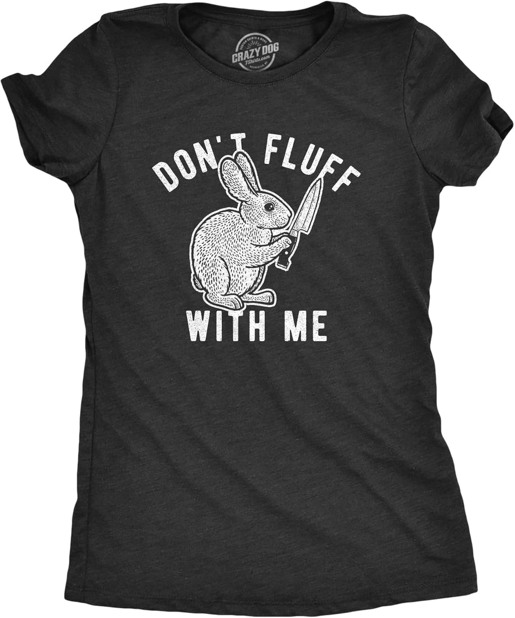 Womens Easter Bunny T Shirts Funny Easter Shirts for Women Cute Bunny Tees