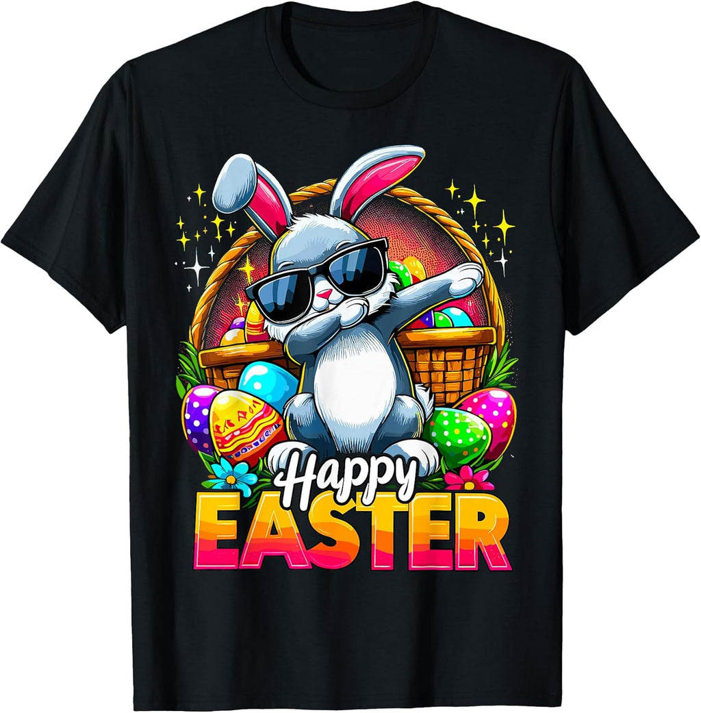 Funny Dabbing Rabbit Easter Day