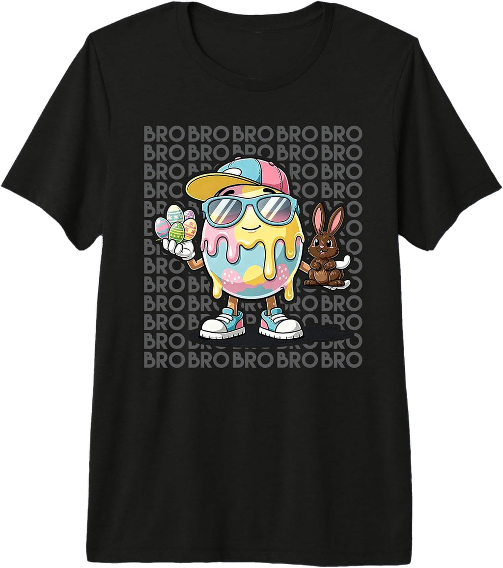 Easter 2026 Drip Ice Cream Boy Youth Teen Bro Tee