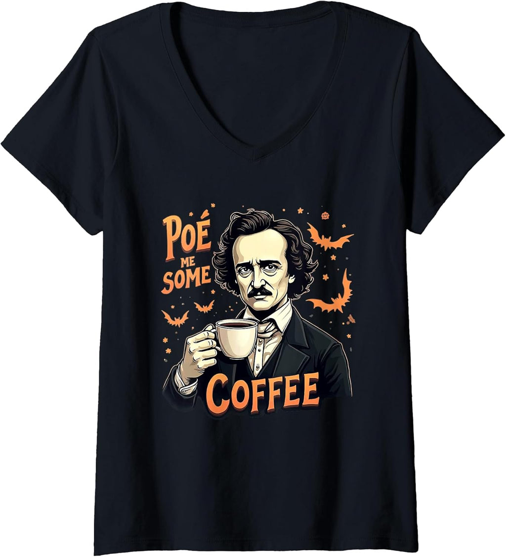 Great Coffee Edgar Allan Sayings Coffee Merch