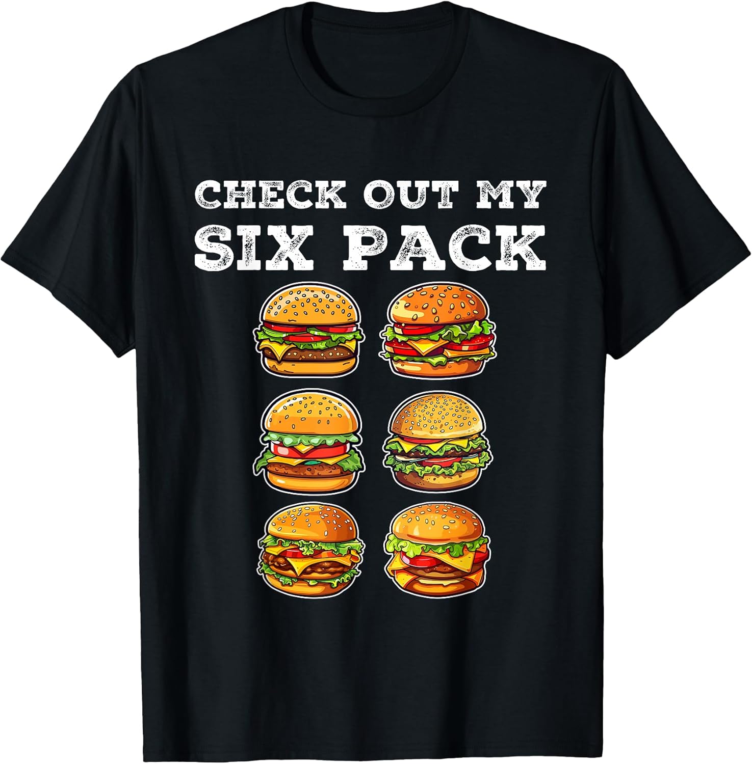 Check Out My Six Pack Burger
