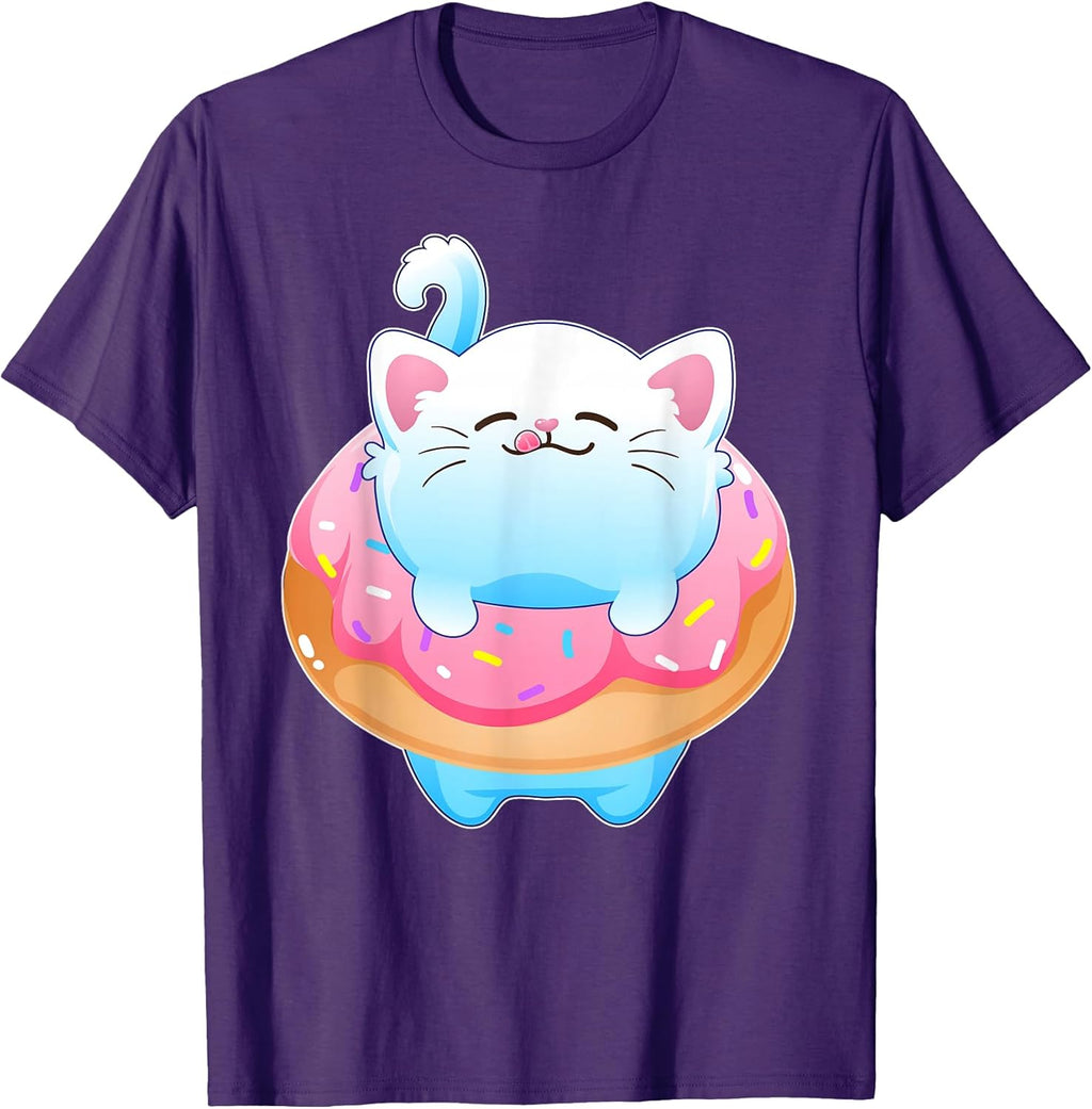Funny Cat Donut Merch Co