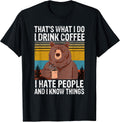Bear Drinking Coffee bear camping