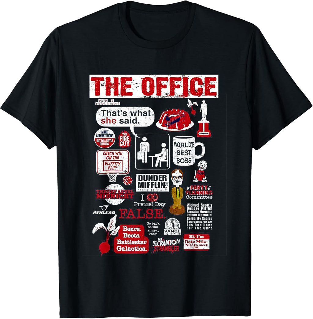 The Office Quote Mash-Up Funny Tees