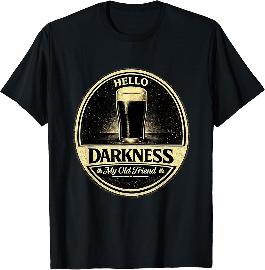 Hello Darkness My Old Friend Beer Lover Merch