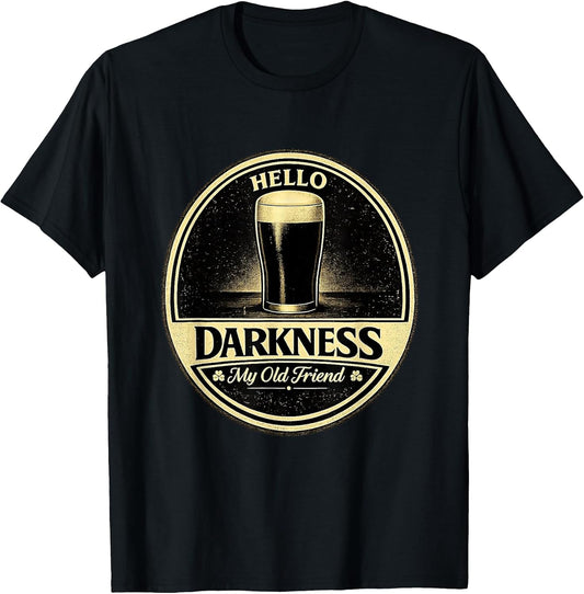 Hello Darkness My Old Friend Beer Lover Merch