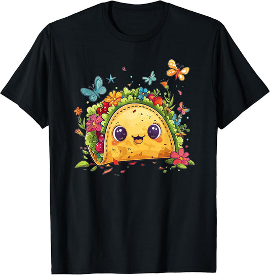 Colorful Taco I Cartoon Taco