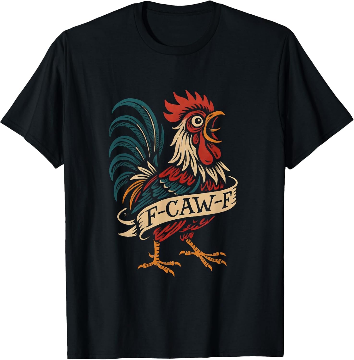 F Caw F Rooster Chicken Merch Store