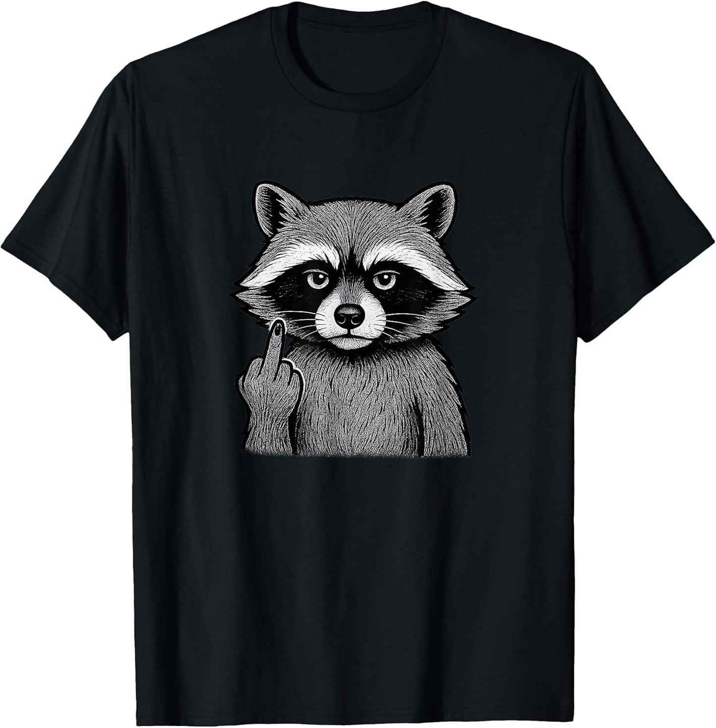 Frecher Waschbär Sarkasmus Humor