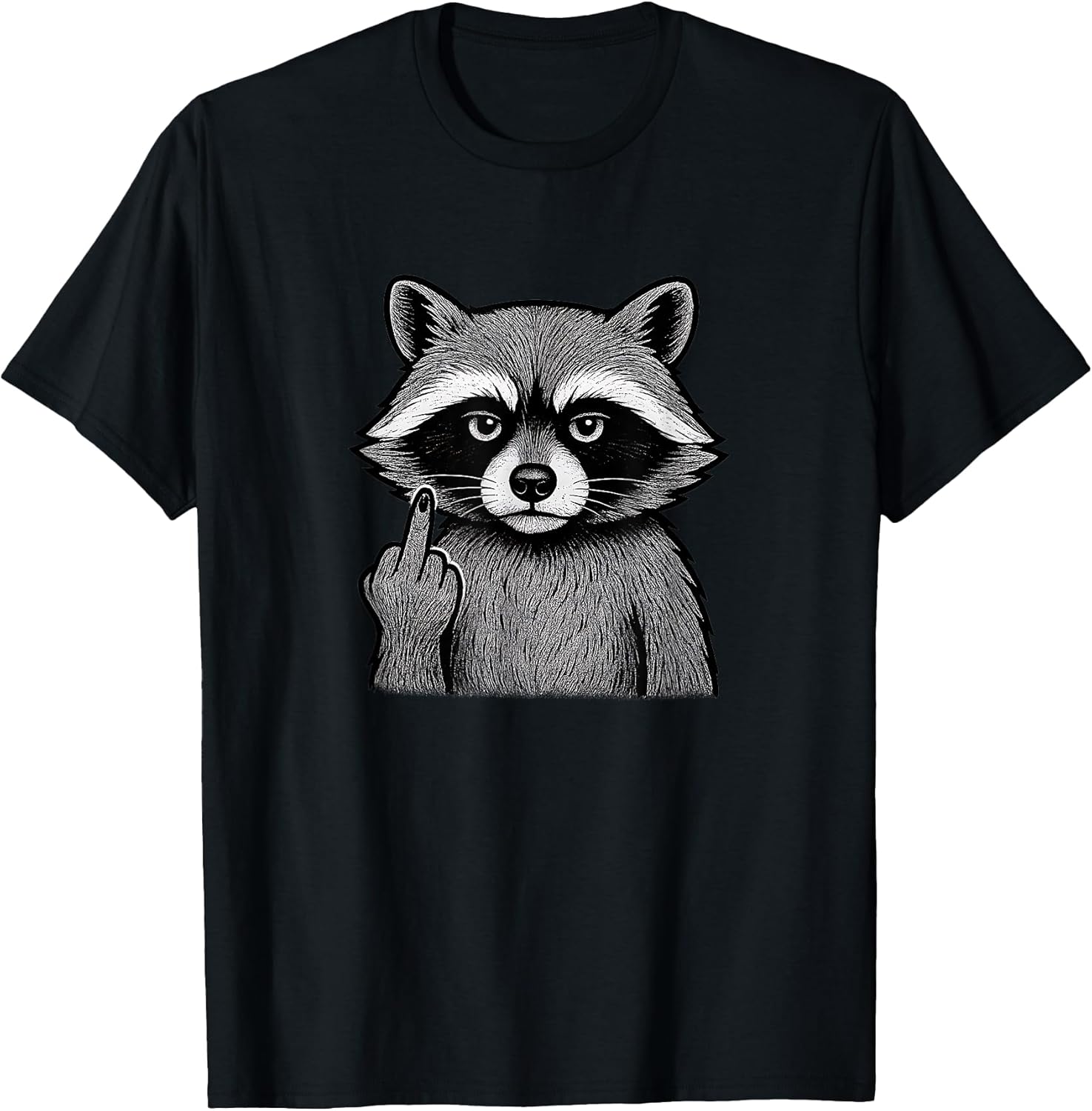 Frecher Waschbär Sarkasmus Humor