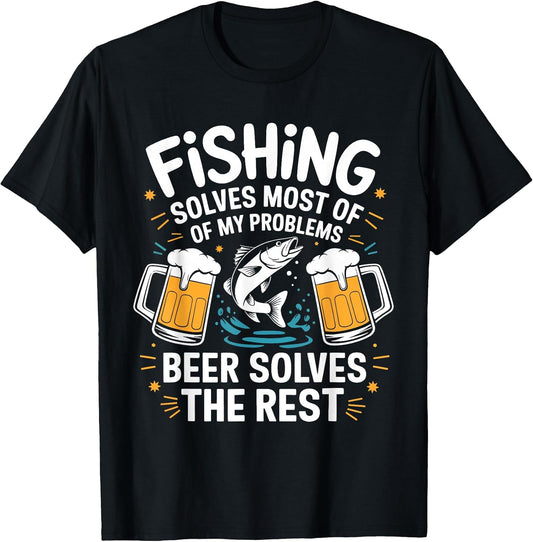 Fun Fishing Solves Most Of My Problems, Beer Lover
