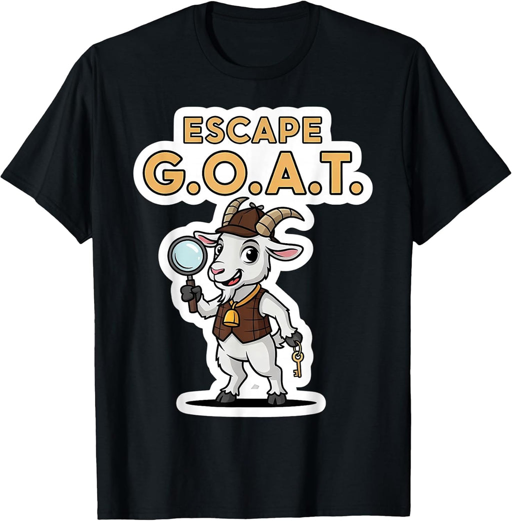 Escape GOAT Funny Escape Room Lover Merch