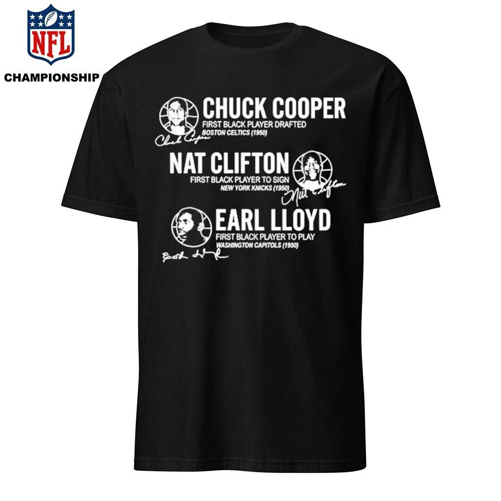 75th Anniversary Pioneers Cooper Clifton Lloyd Signature Shirt