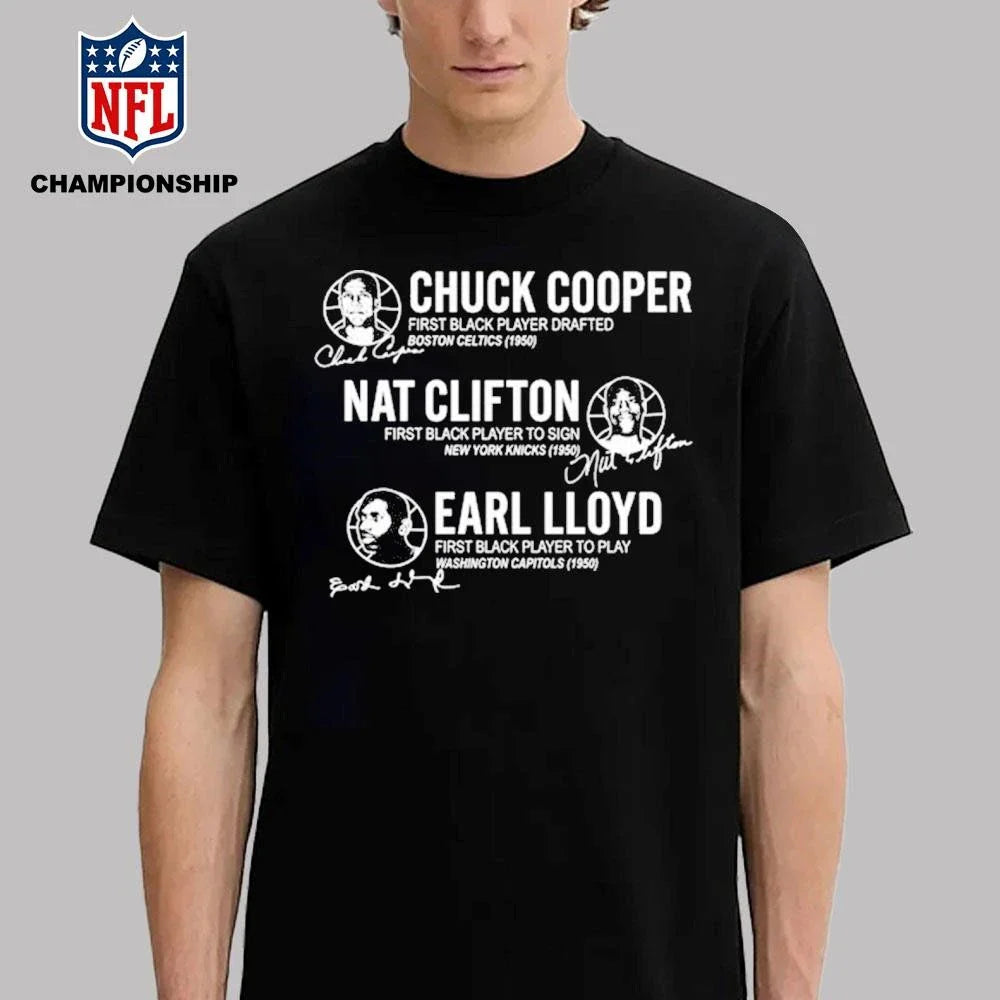 75th Anniversary Pioneers Cooper Clifton Lloyd Signature Shirt