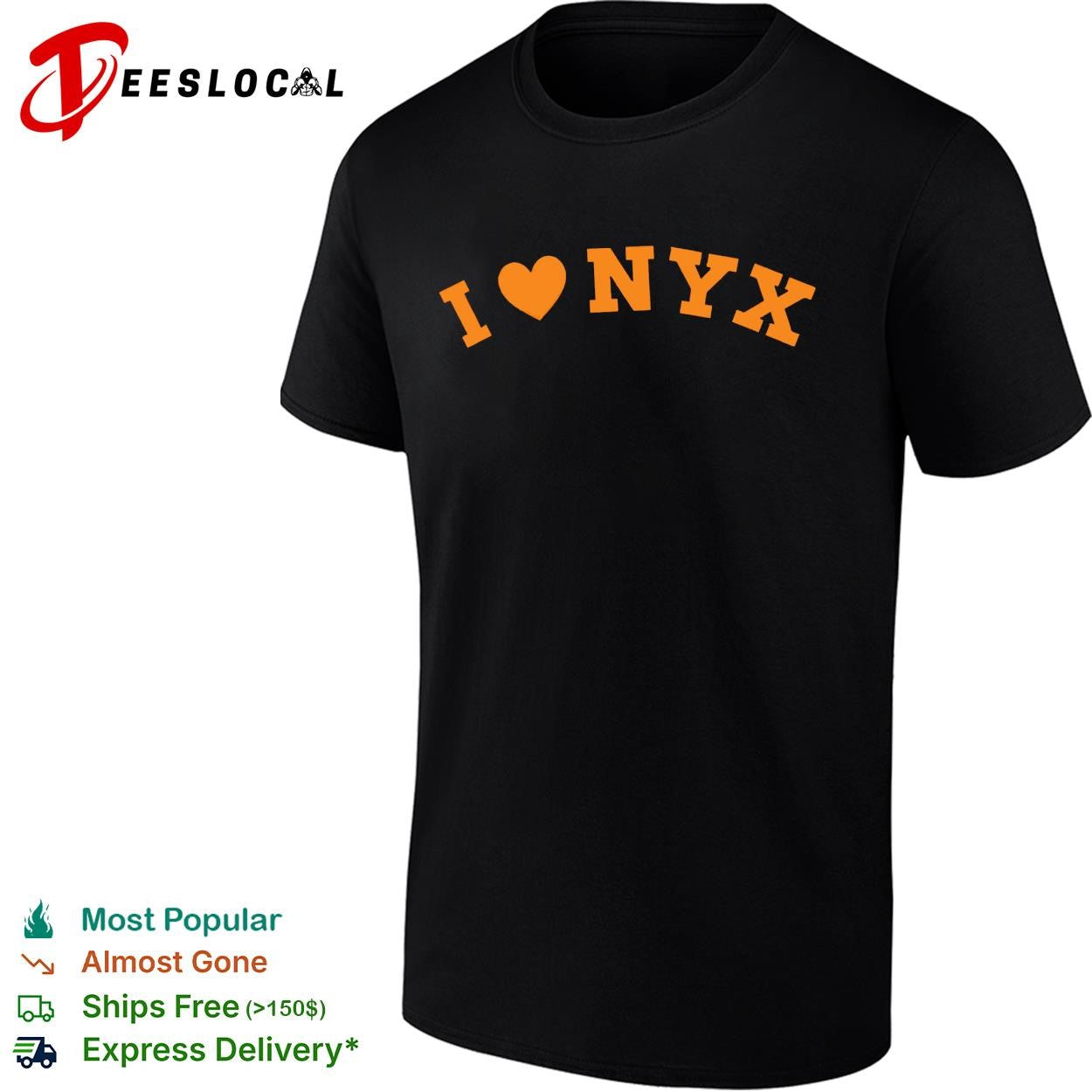 I Love NYX New York Knicks NBA Champions 2026 shirt