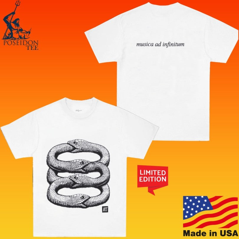 Nts Infinity Snake Musica Ad Infinitum T-shirt
