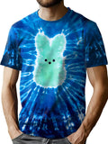 Easter Shirts for Men: Funny Bunny Rabbit Graphic T Shirt Happy Easter Gift Spring Casual Tee Tops