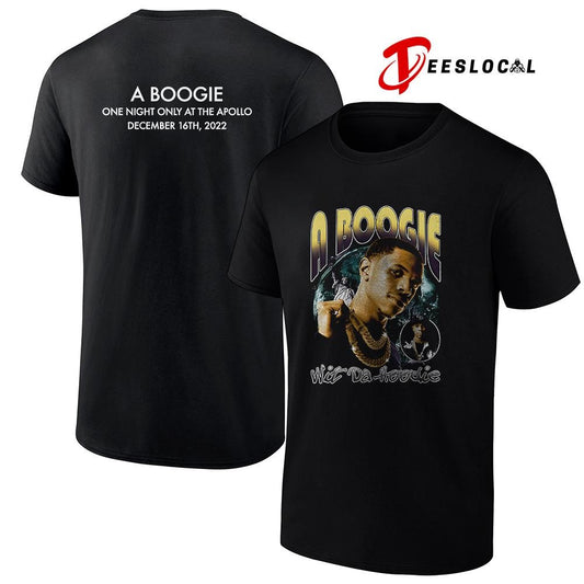 A Boogie wit da hoodie graphic portrait shirt