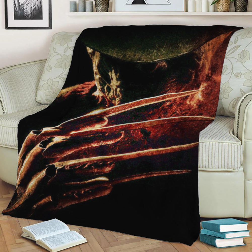 A Nightmare on Elm Street Fleece Throw Blanket