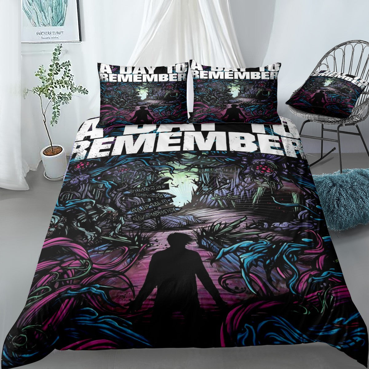 ADTR A Day To Remember Bedding Set (Duvet Cover & Pillow Shams)