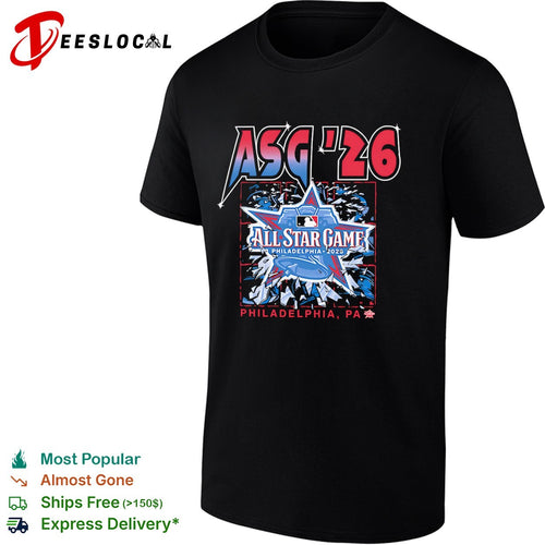 ASG 26 All Star Game Philadelphia 2026 Liberty Bell Baseball shirt