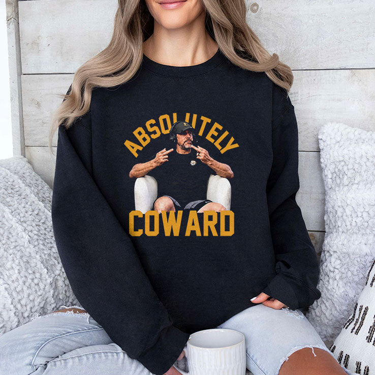 Aaron Rodgers Absolute Coward Shirt