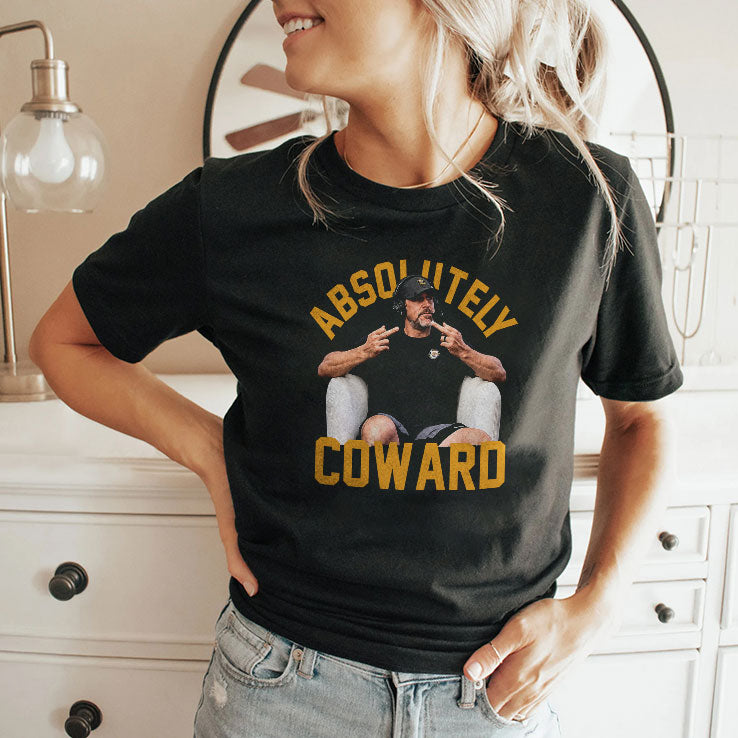 Aaron Rodgers Absolute Coward Shirt