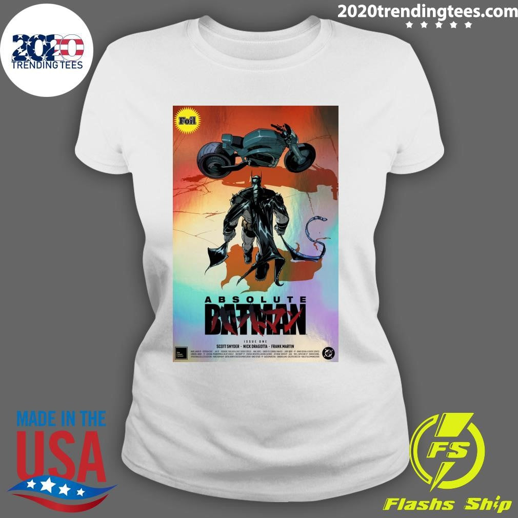 Absolute Batman 1 Akira Foil Tenth 10th Print Javier Fernandez Variant Shirt