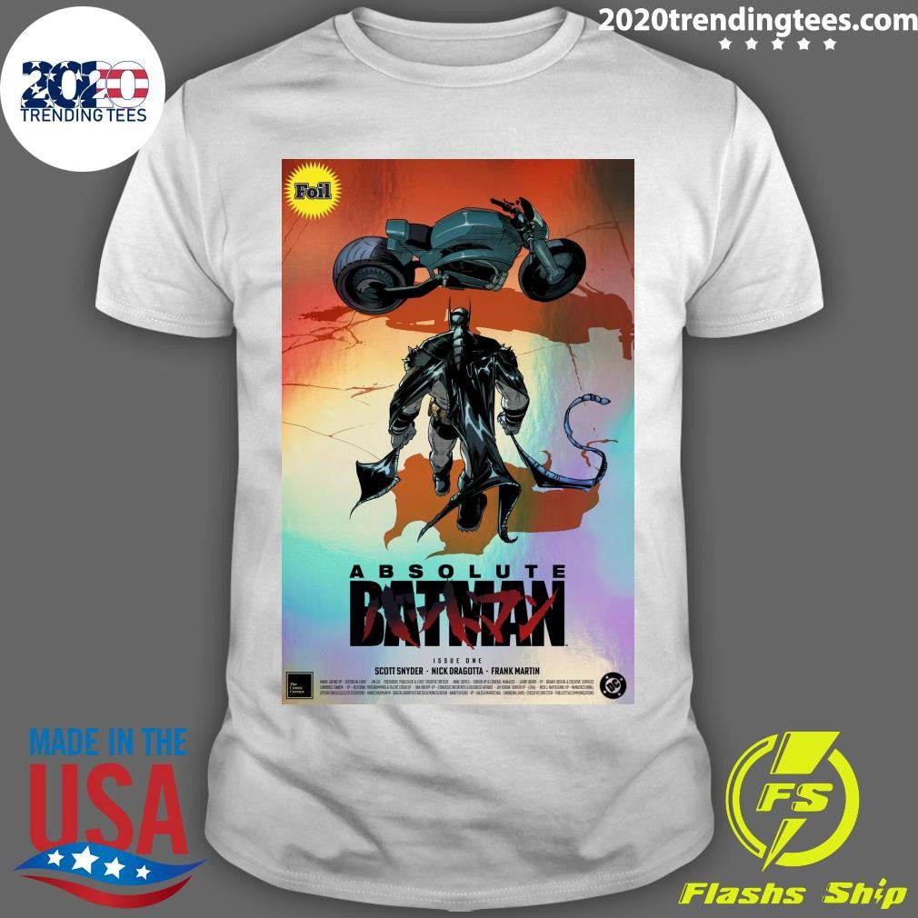 Absolute Batman 1 Akira Foil Tenth 10th Print Javier Fernandez Variant Shirt