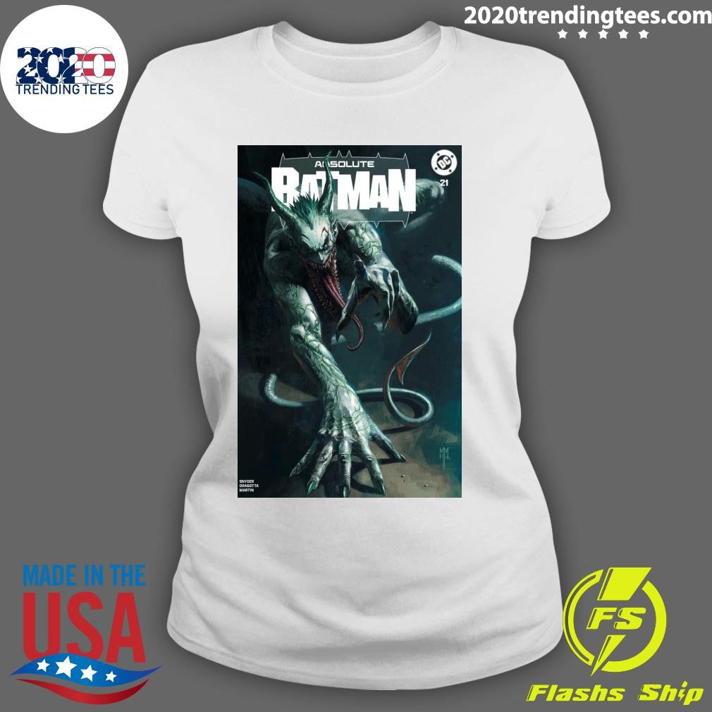 Absolute Batman 21 Marco Mastrazzo Joker Gitd Variant Shirt