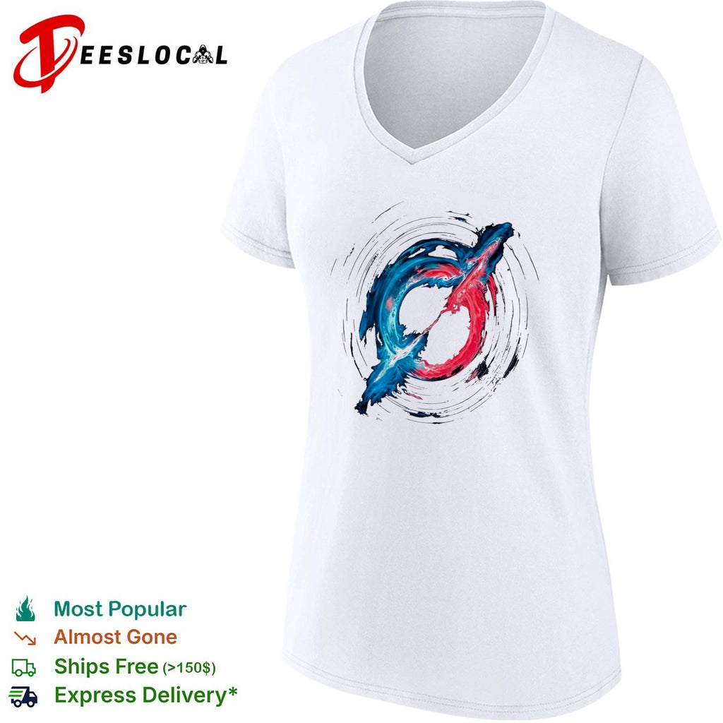 Abstract Plasma Ring Nebula Fusion Shirt