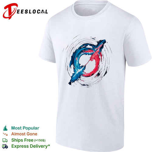 Abstract Plasma Ring Nebula Fusion Shirt
