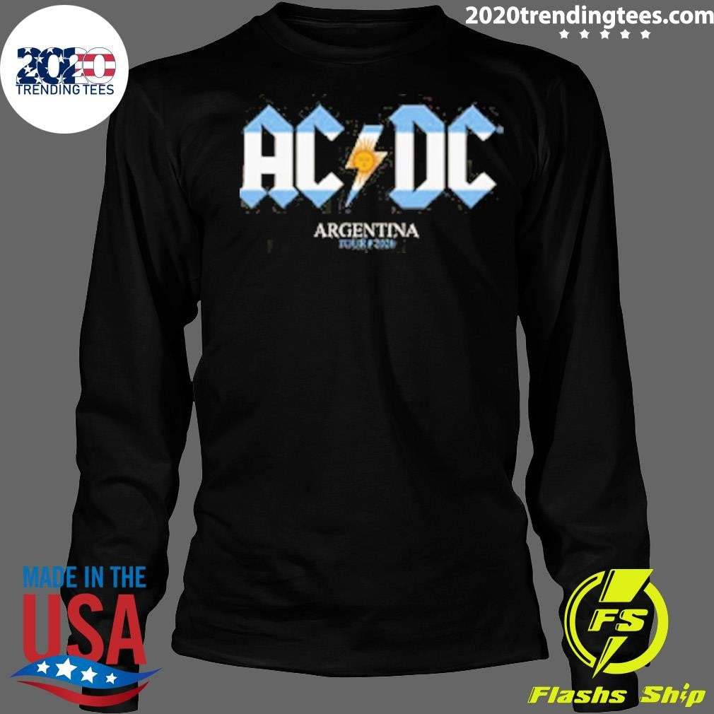 Acdc Argentina Pwr Up Tour 2026 Shirt