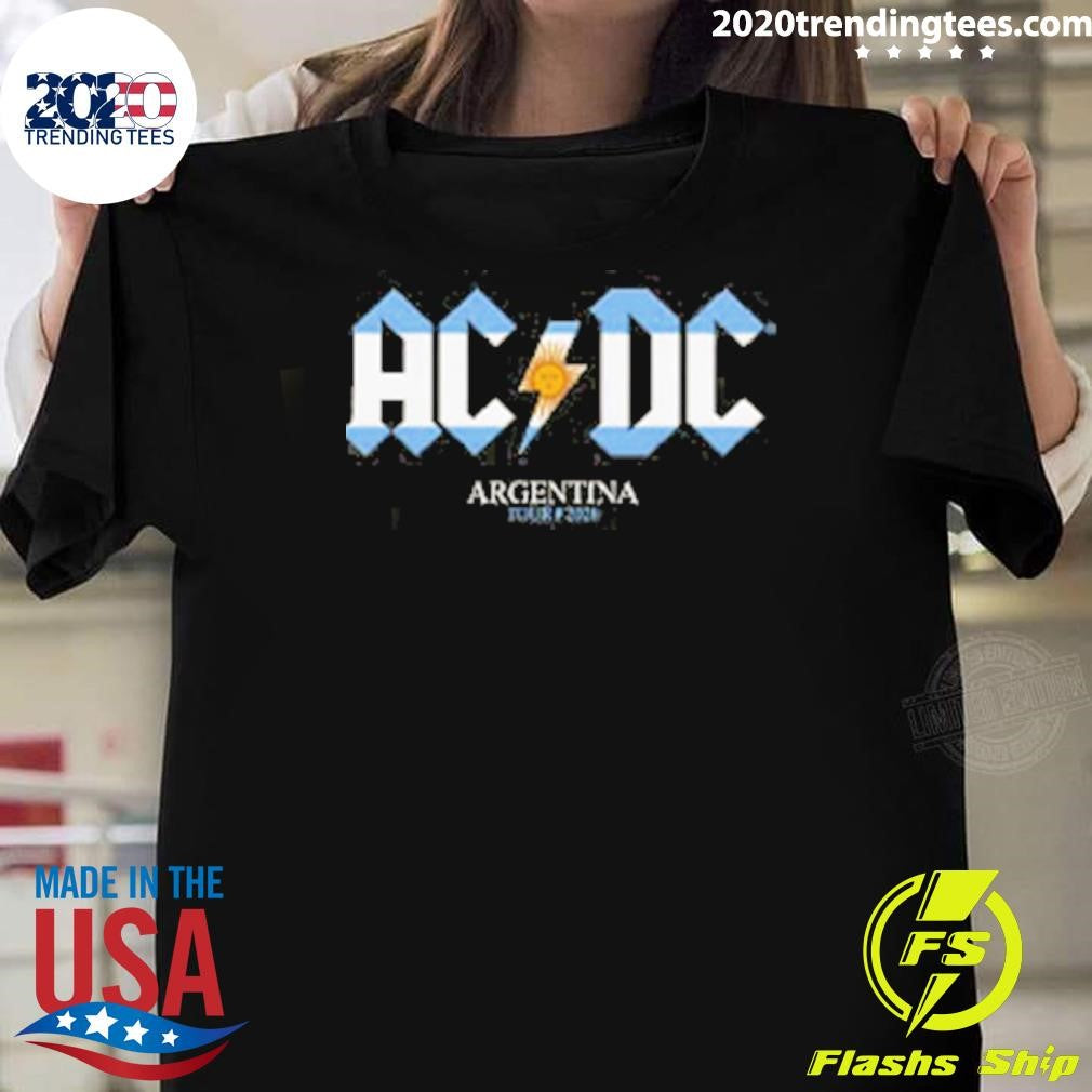 Acdc Argentina Pwr Up Tour 2026 Shirt