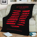 After Hours by The Weeknd Fleece Throw Blanket