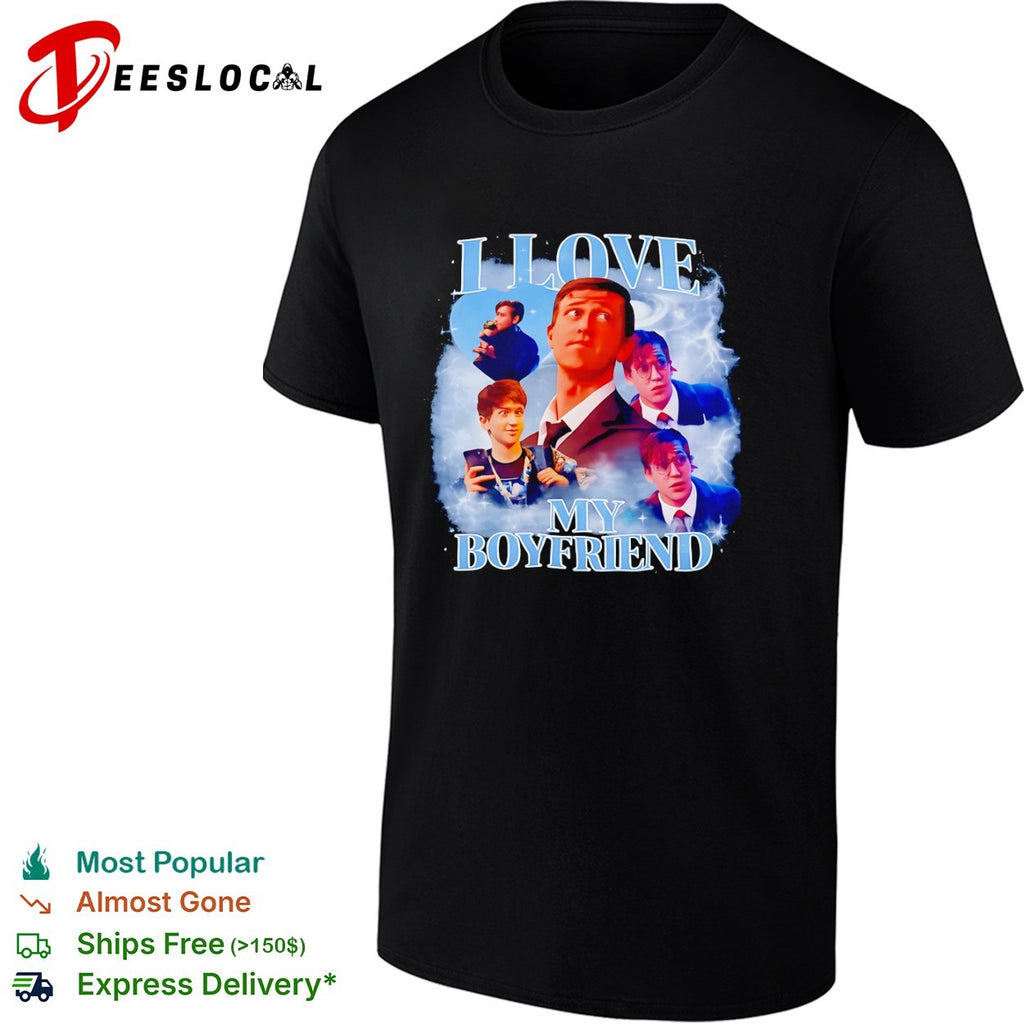 Aidan Gallagher The Umbrella Academy I Love My Boyfriend shirt