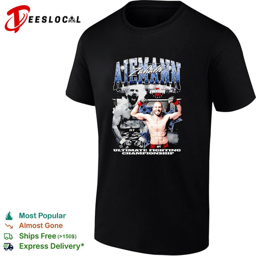 Aiemann Zahabi UFC Freedom 250 Ultimate Fighting Championship poster shirt