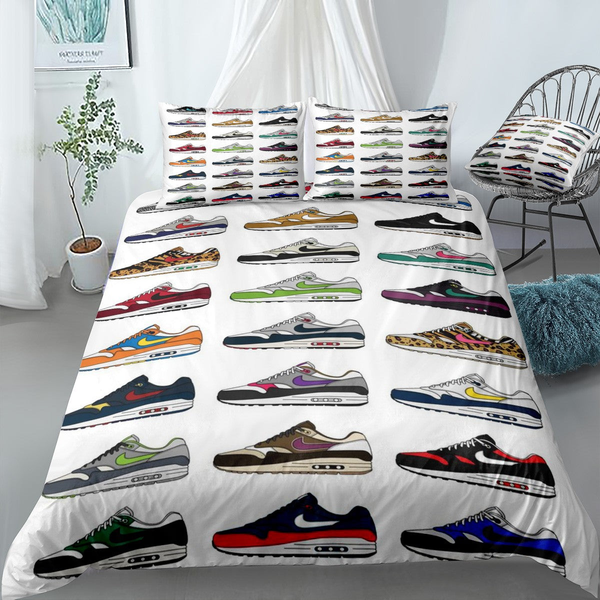 Air Max 1 Bedding Set (Duvet Cover & Pillow Shams)