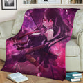 Akame Ga Kill Akame Fleece Throw Blanket