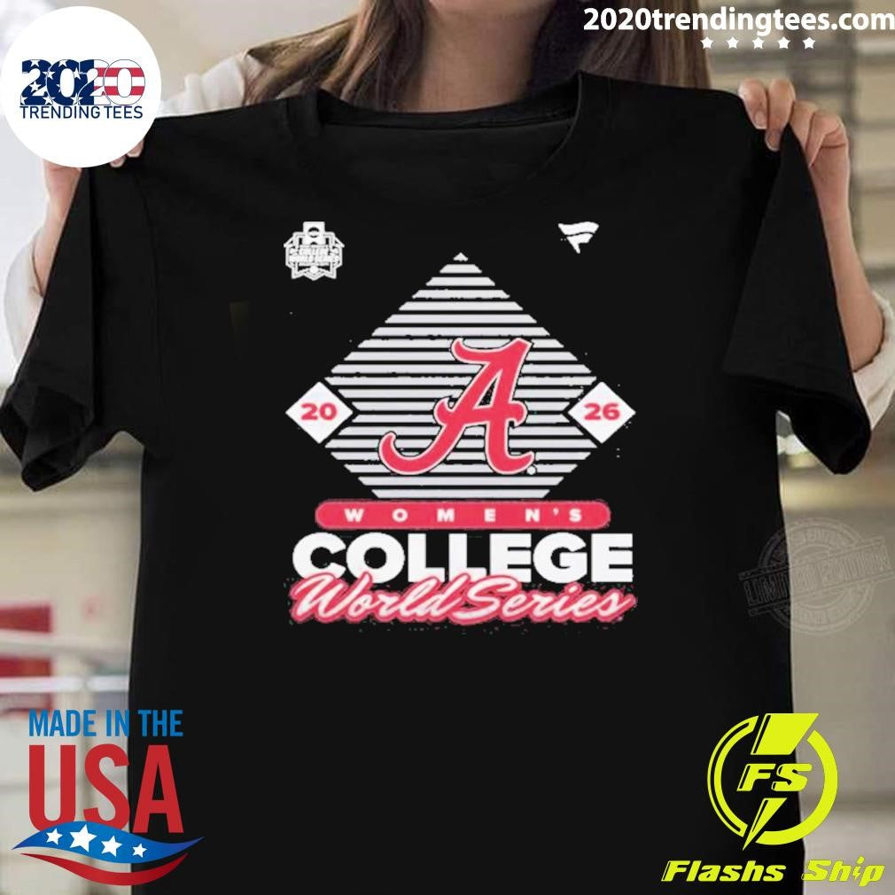 Alabama Crimson Tide 2026 Ncaa Softball Women’s College World Series Shirt