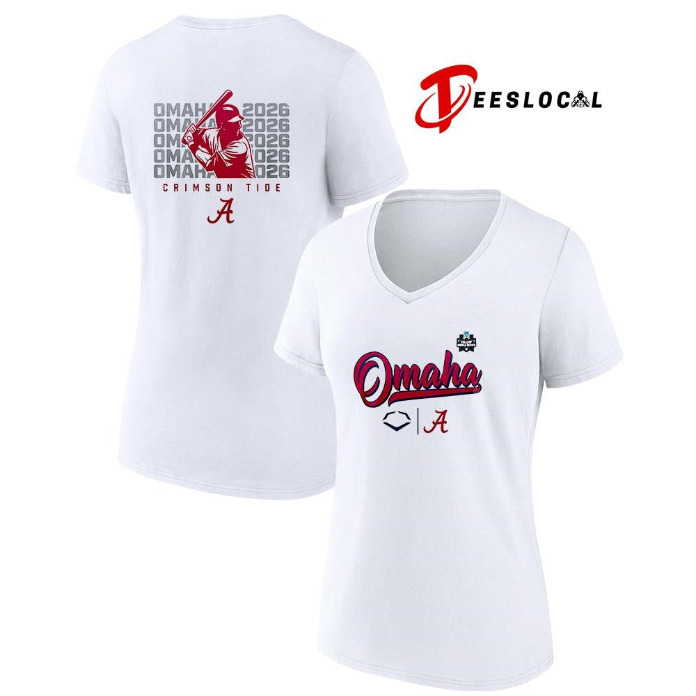 Alabama Crimson Tide Omaha bound College World Series pose repeat shirt