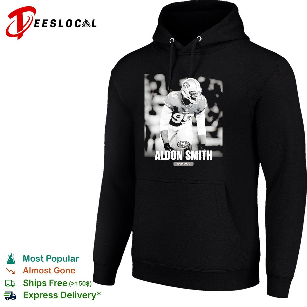 Aldon Smith San Francisco 49ers NFL 1989 2026 shirt
