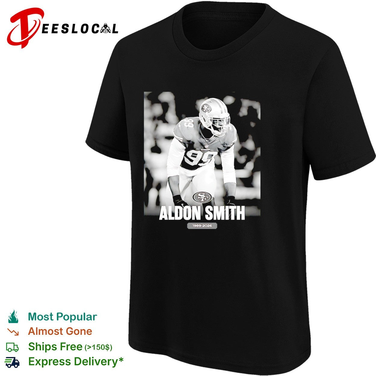 Aldon Smith San Francisco 49ers NFL 1989 2026 shirt