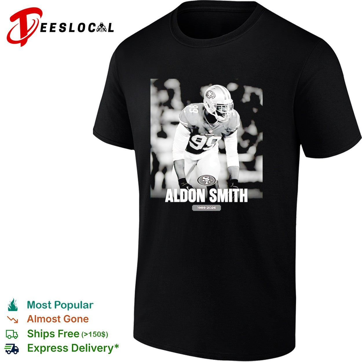 Aldon Smith San Francisco 49ers NFL 1989 2026 shirt