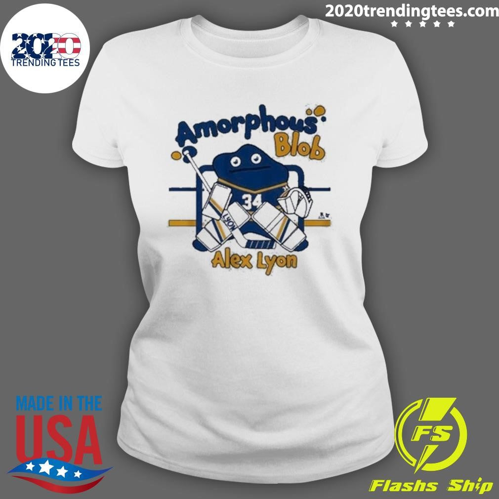 Alex Lyon 34 Amorphous Blob 2026 Tee Shirt